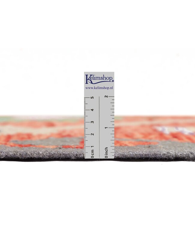 203x157 cm Handwoven Traditional Kelim Area Rug Wool Carpet