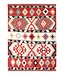 Kelimshop 203x154 cm Handgeweven Traditionele Kelim Vloerkleed Wol Tapijt