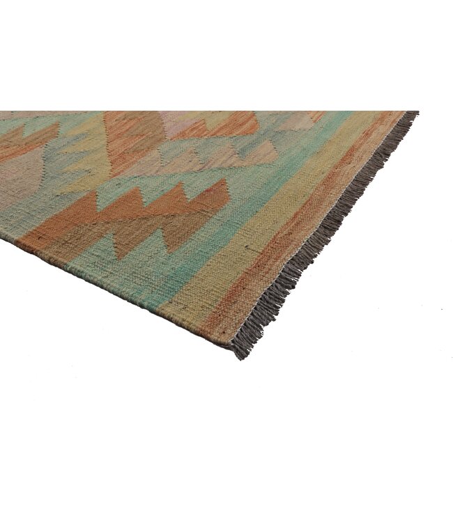 193x142 cm Handwoven Traditional Kelim Area Rug Wool Carpet