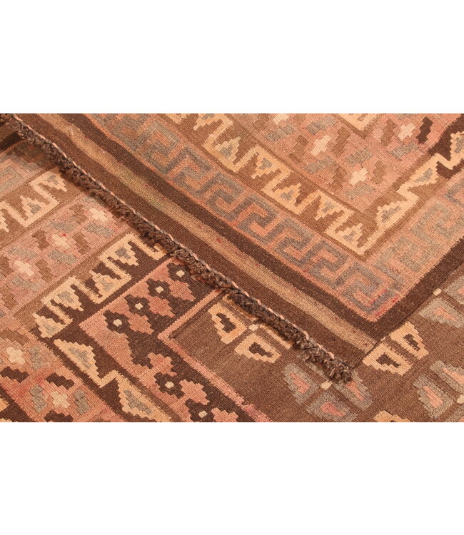 142x100cm Vintage Kelim teppich im alten Stil aus 100 % Wolle Maimana