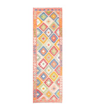 Kelimshop 254x83 cm Handwoven Kelim Runner Wool Rug Kelimshop 254x83 cm Handwoven Kelim Runner Wool Rug