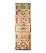 Kelimshop 297x88 cm Handgewebter Kelim Läufer  Wollteppich