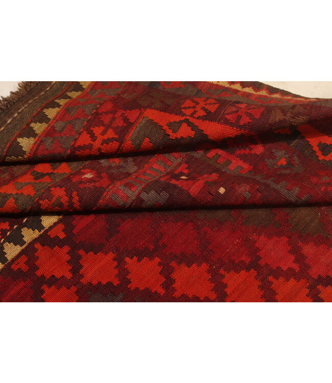 290x199cm Vintage Kilim Old style 100% wool Kilim Rug Maimana