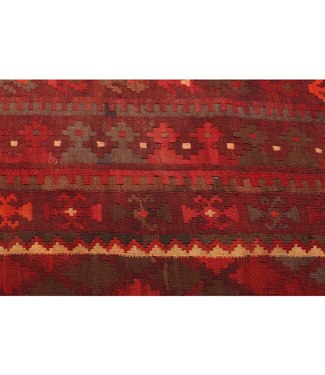 290x199cm Vintage Kilim Old style 100% wool Kilim Rug Maimana