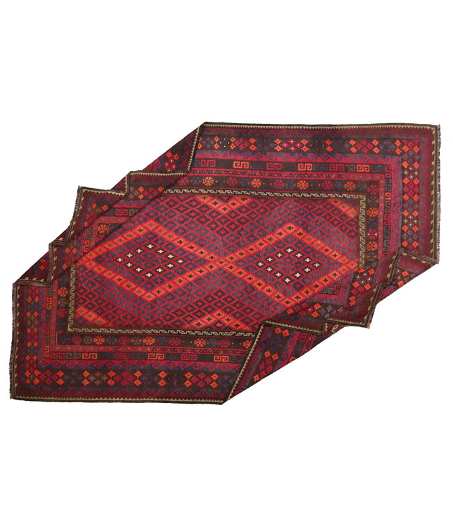 419x274cm Vintage Kilim Old style 100% wool Kilim Rug Maimana