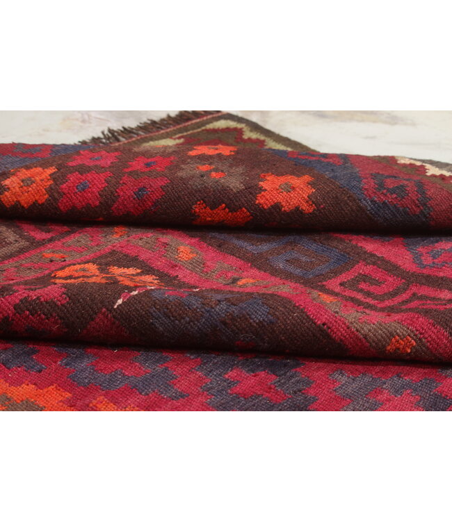 419x274cm Vintage Kilim Old style 100% wool Kilim Rug Maimana