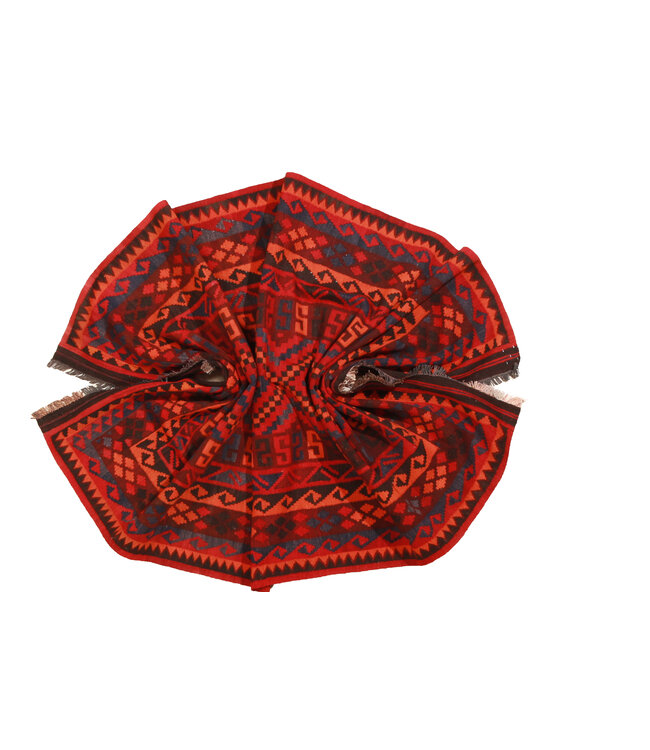 271x150cm  Vintage Kelim teppich im alten Stil aus 100 % Wolle Maimana