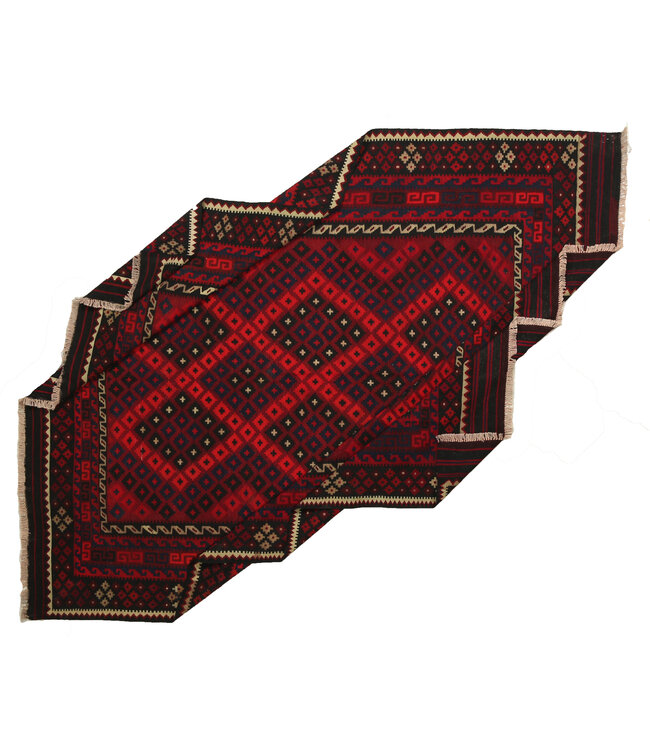 303x256cm Vintage Kilim Old style 100% wool Kilim Rug Maimana