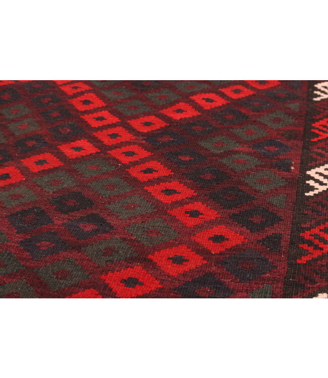 275x216cm Vintage Kelim Oude stijl 100% wollen Kelim Tapijt Maimana