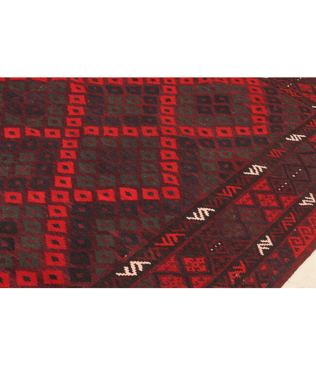 275x216cm Vintage Kelim Oude stijl 100% wollen Kelim Tapijt Maimana