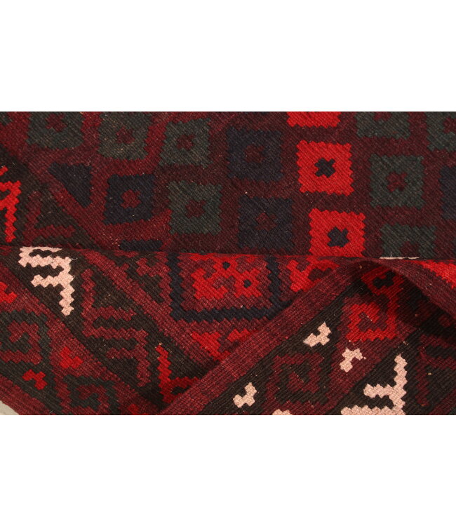 275x216cm Vintage Kelim Oude stijl 100% wollen Kelim Tapijt Maimana