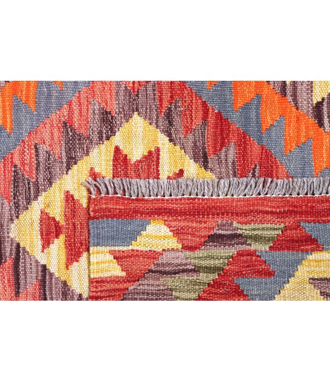 242x86 cm Handwoven Kelim Runner Wool Rug
