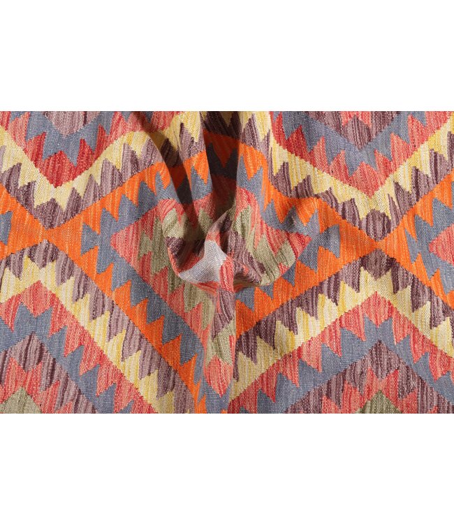 242x86 cm Handwoven Kelim Runner Wool Rug