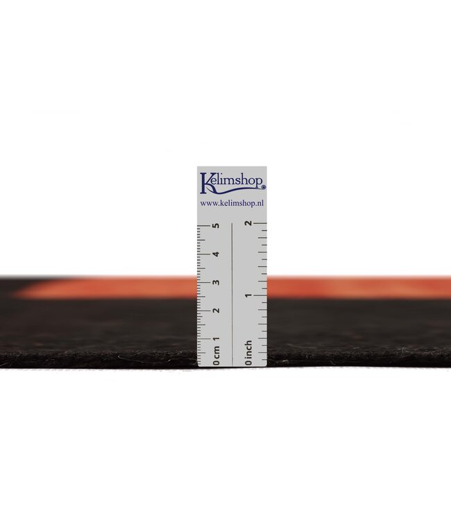 240x173 cm Handgewebter Moderner  Woll-Kelim-Teppich