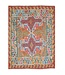 Kelimshop 192x151 cm Handgewebter Traditioneller Kelim Teppich Woll