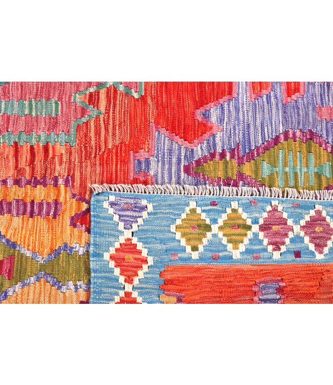 248x172 cm Handgewebter Traditioneller Kelim Teppich Woll