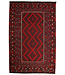 Kelimshop 448x286cm  Vintage Kelim teppich im alten Stil aus 100 % Wolle Maimana