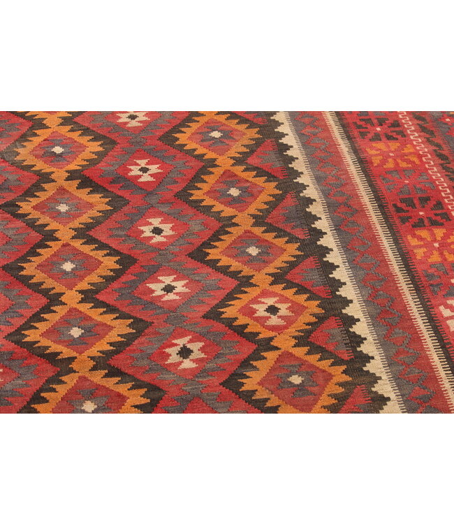 284x207cm Vintage Kilim Old style 100% wool Kilim Rug Maimana