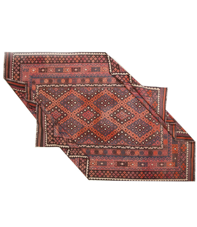 363x268cm Vintage Kilim Old style 100% wool Kilim Rug Maimana