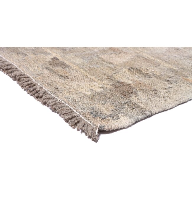 248x174 cm Handgewebter Kelim-Teppich Natürlicher Wolle