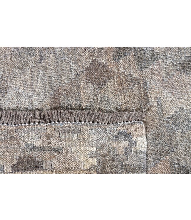 248x174 cm Handwoven Natural  Wool Kelim Area Rug