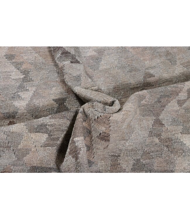 248x174 cm Handwoven Natural  Wool Kelim Area Rug