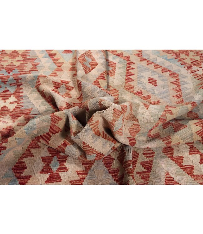 236x161 cm Handwoven Traditional Kelim Area Rug Wool Carpet