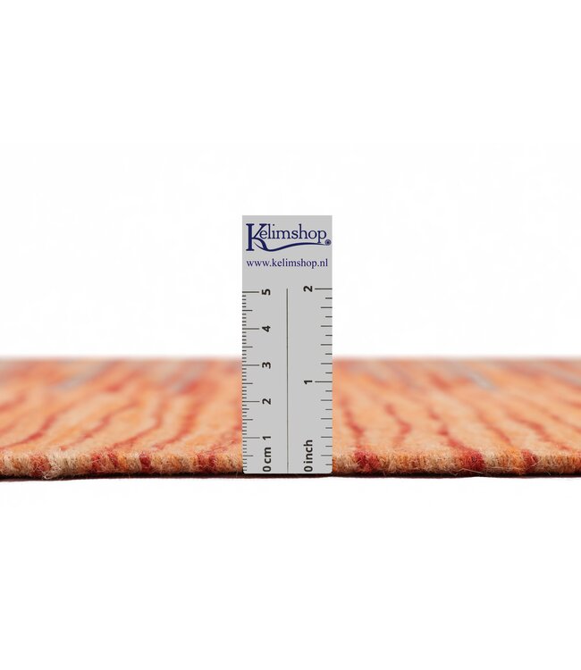 239x175 cm Handgewebter Moderner  Woll-Kelim-Teppich