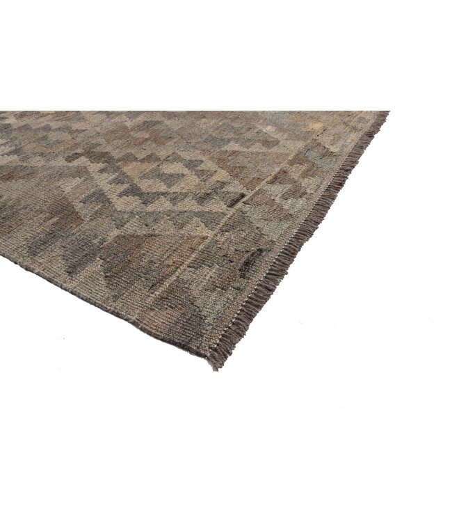 197x150 cm Handwoven Natural  Wool Kelim Area Rug