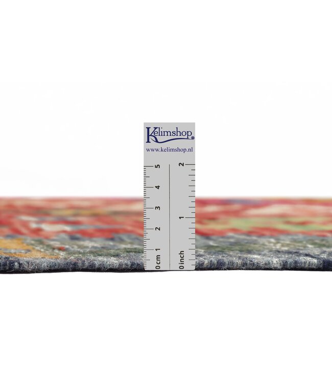 200x149 cm Handgewebter Traditioneller Kelim Teppich Woll