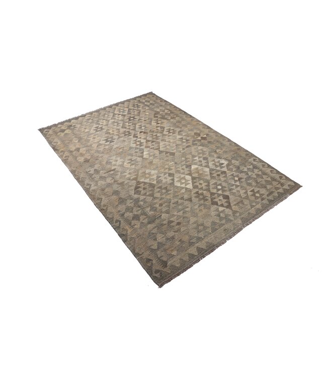 247x165 cm Handgewebter Kelim-Teppich Natürlicher Wolle