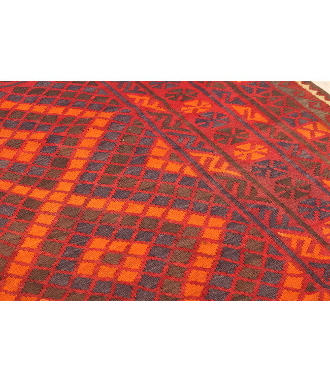 316x230cm Vintage Kelim Oude stijl 100% wollen Kelim Tapijt Maimana