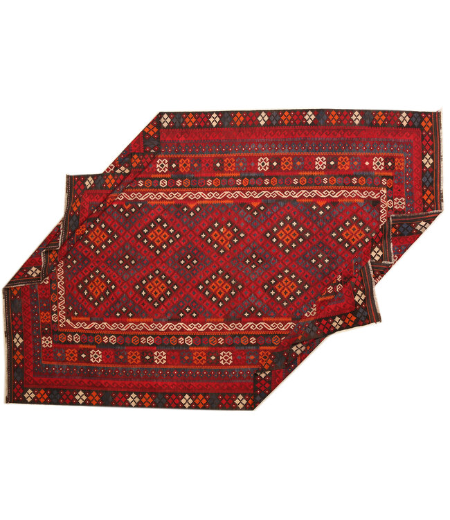 396x263cm Vintage Kilim Old style 100% wool Kilim Rug Maimana