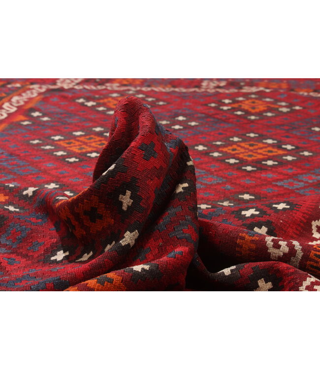 396x263cm Vintage Kilim Old style 100% wool Kilim Rug Maimana