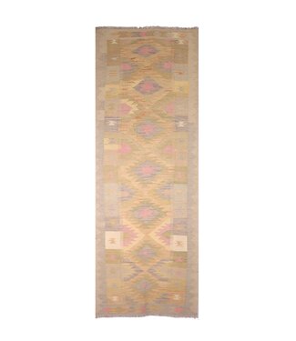 Kelimshop 295x77 cm Handgewebter Kelim Läufer Wollteppich Kelimshop 295x77 cm Handgewebter Kelim Läufer Wollteppich