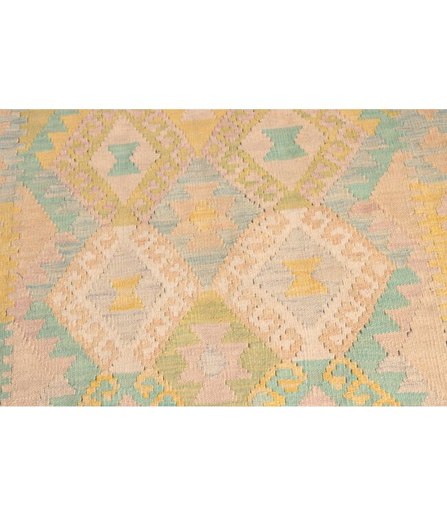 175x124 cm Handgeweven Traditionele Kelim Vloerkleed Wol Tapijt