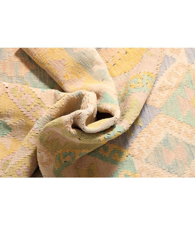 175x124 cm Handwoven Traditional Kelim Area Rug Wool Carpet