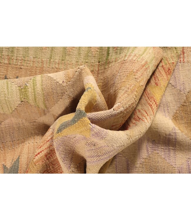 247x82 cm Handwoven Kelim Runner Wool Rug