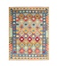 Kelimshop 205x156 cm Handwoven Traditional Kelim Area Rug Wool Carpet