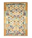 Kelimshop 202x156 cm Handgewebter Traditioneller Kelim Teppich Woll