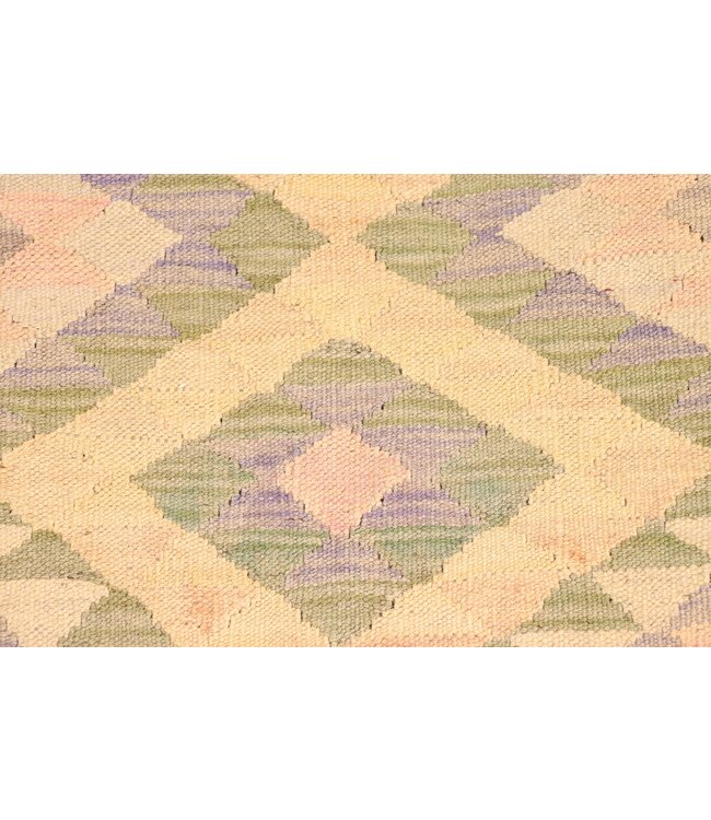 183x67 cm Handwoven Kelim Runner Wool Rug