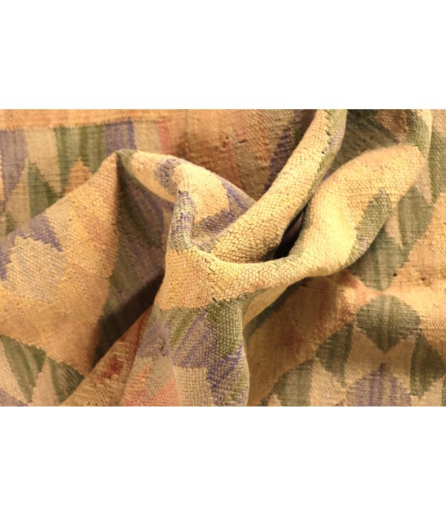 183x67 cm Handwoven Kelim Runner Wool Rug