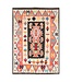 Kelimshop 202x152 cm Handwoven Traditional Kelim Area Rug Wool Carpet