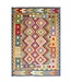 Kelimshop 202x149 cm Handgewebter Traditioneller Kelim Teppich Woll