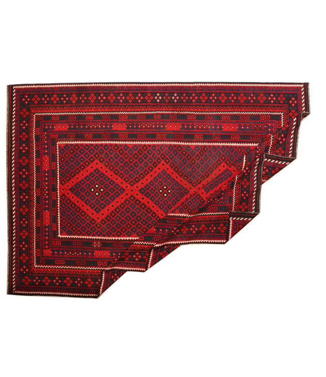 431x304cm Vintage Kelim teppich im alten Stil aus 100 % Wolle Maimana