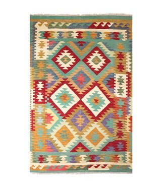 Kelimshop 213x144 cm Handwoven Traditional Kelim Area Rug Wool Carpet Kelimshop 213x144 cm Handwoven Traditional Kelim Area Rug Wool Carpet