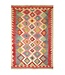 Kelimshop 211x146 cm Handgeweven Traditionele Kelim Vloerkleed Wol Tapijt