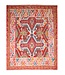 Kelimshop 193x154 cm Handwoven Traditional Kelim Area Rug Wool Carpet