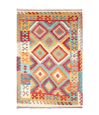 Kelimshop 205x147 cm Handwoven Traditional Kelim Area Rug Wool Carpet Kelimshop 205x147 cm Handwoven Traditional Kelim Area Rug Wool Carpet