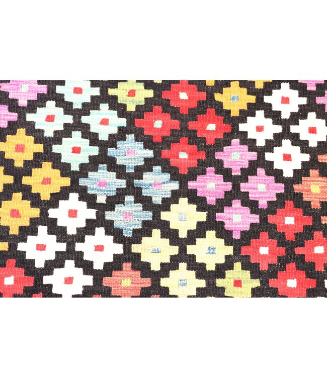 176x125 cm Handgeweven Moderne  Wollen Kelim Tapijt